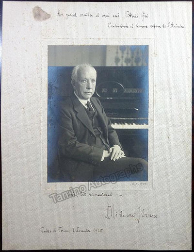 Strauss, Richard - Extra Large Signed Photograph 1925