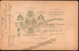 Streitmann, Karl - Signed Cabinet Photograph 1903