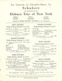 String Ensembles - Lot of 7 Programs/Playbills New York 1908-1928
