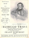 String Ensembles - Lot of 7 Programs/Playbills New York 1908-1928