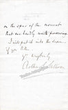 Sullivan, Arthur - Gilbert, W.S. - Autograph Letters Signed