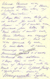 Sylva, Marguerite - Autograph Letter Signed discussing Enrico Caruso