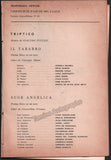 Taddei, Giuseppe - Signed Program Teatro Colon, Buenos Aires 1963