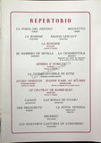 Teatro del Liceo - Collection of 49 Opera Programs 1930-1957 (Part 2)