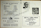 Teatro del Liceo - Collection of 60+ Opera Programs 1930-1957 (Part 1)