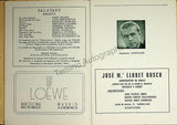 Teatro del Liceo - Collection of 60+ Opera Programs 1930-1957 (Part 1)