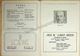 Teatro del Liceo - Collection of 60+ Opera Programs 1930-1957 (Part 1)