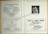Teatro del Liceo - Collection of 60+ Opera Programs 1930-1957 (Part 1)