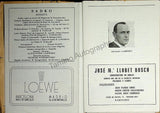 Teatro del Liceo - Collection of 60+ Opera Programs 1930-1957 (Part 1)
