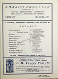 Teatro del Liceo - Program Collection of 61 Opera Programs 1887-1930
