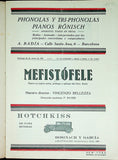 Teatro del Liceo - Program Collection of 61 Opera Programs 1887-1930