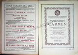 Teatro del Liceo - Program Collection of 61 Opera Programs 1887-1930