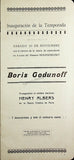 Teatro del Liceo - Program Collection of 61 Opera Programs 1887-1930