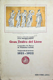 Teatro del Liceo - Program Collection of 61 Opera Programs 1887-1930