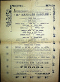 Teatro del Liceo - Program Collection of 61 Opera Programs 1887-1930