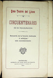 Teatro del Liceo - Program Collection of 61 Opera Programs 1887-1930