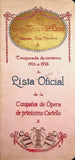 Teatro del Liceo - Program Collection of 61 Opera Programs 1887-1930
