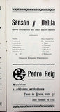 Teatro del Liceo - Program Collection of 61 Opera Programs 1887-1930