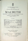 Teatro La Scala - Program Lot 1911-1939