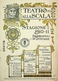 Teatro La Scala - Program Lot 1911-1939