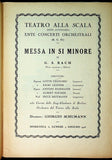 Teatro La Scala - Program Lot 1911-1939