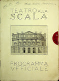 Teatro La Scala - Program Lot 1911-1939