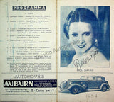 Teatro Municipal Rio de Janeiro - Signed Program Lot