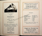 Teatro Real de Madrid - Collection of 29 Programs 1916-1924