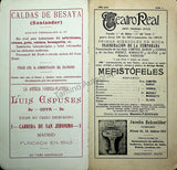 Teatro Real de Madrid - Collection of 45 Programs 1901-1915