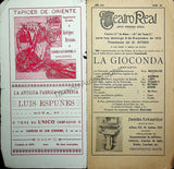 Teatro Real de Madrid - Collection of 45 Programs 1901-1915
