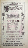 Teatro Real de Madrid - Collection of 45 Programs 1901-1915