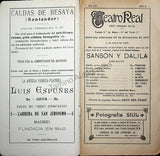 Teatro Real de Madrid - Collection of 45 Programs 1901-1915