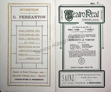 Teatro Real de Madrid - Collection of 45 Programs 1901-1915