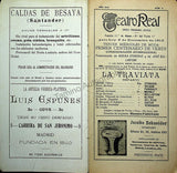 Teatro Real de Madrid - Collection of 45 Programs 1901-1915
