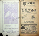 Teatro Real de Madrid - Collection of 45 Programs 1901-1915