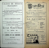 Teatro Real de Madrid - Collection of 45 Programs 1901-1915