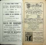 Teatro Real de Madrid - Collection of 45 Programs 1901-1915