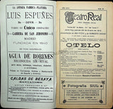 Teatro Real de Madrid - Collection of 45 Programs 1901-1915