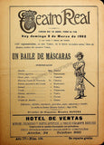 Teatro Real de Madrid - Collection of 45 Programs 1901-1915