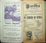 Teatro Real de Madrid - Collection of 45 Programs 1901-1915