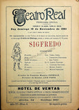 Teatro Real de Madrid - Collection of 45 Programs 1901-1915
