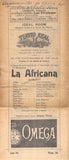 Teatro Real - Lot of 16 Programs for Performances 1903-1907