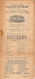 Teatro Real - Lot of 16 Programs for Performances 1903-1907