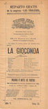 Teatro Real - Lot of 16 Programs for Performances 1903-1907