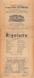 Teatro Real - Lot of 16 Programs for Performances 1903-1907