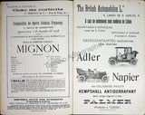 Teatro San Carlos - Lisbon - Lot of 18 Opera Programs 1908-1910