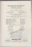 Tebaldi, Renata - Signed Program Havana 1957