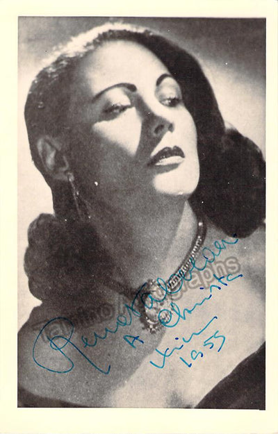 TEBALDI, Renata (Various Autographs)