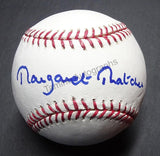 Thatcher, Margaret - Signed Baseball