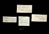 Theater and Stage - Large Autograph Letter, Photo and Clip Lot